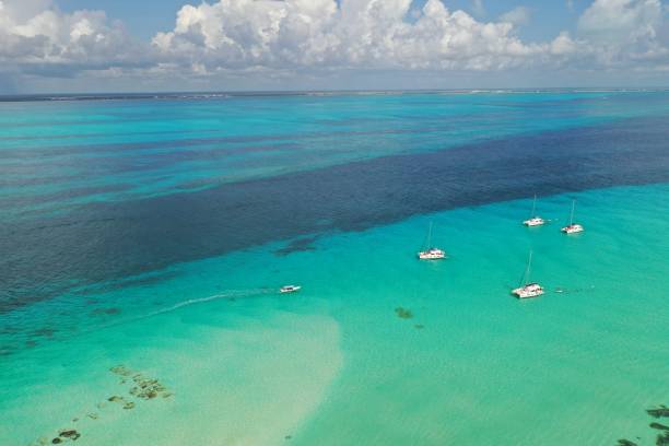 istock Yachts on Caribbean Sea Mexico Isla Mujeres 1179061138