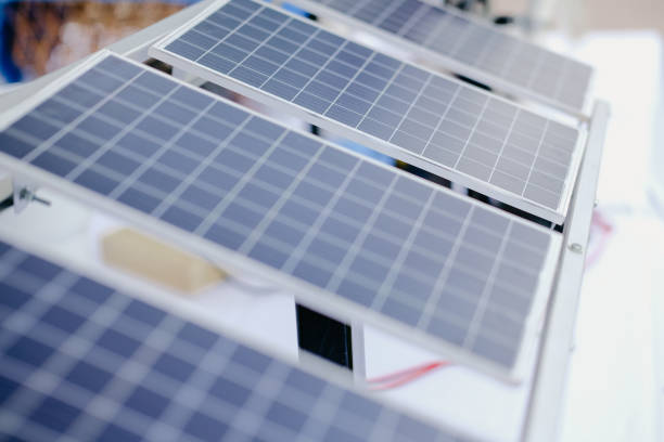 istock solar cell in farm. photovoltaic module for agriculture. 1179065882