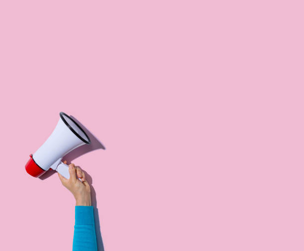 istock Person holding a megaphone 1179066189