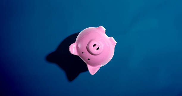 istock Upside down piggy bank 1179066197