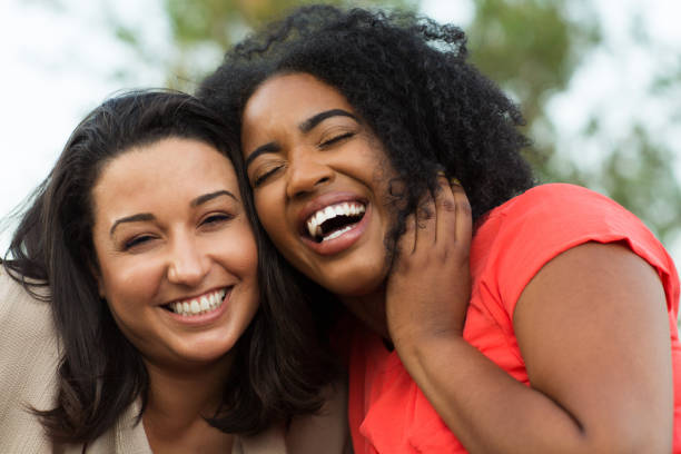 istock Multi-ethnic group of friends laughing. 1179090803