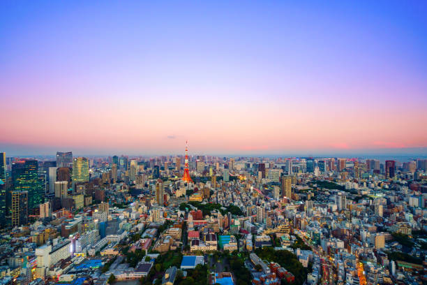 istock Tokyo tower, Japan Skyline 1179093736