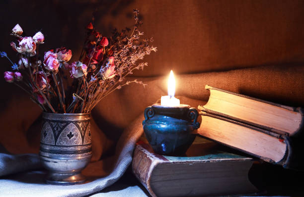 istock Dried Flowers And Book 1179105023