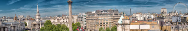 istock Giant panoramic view of London from Trafalgar Square rooftop 1179106515