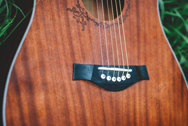 istock Mahogany Wood Guitar 1179108680