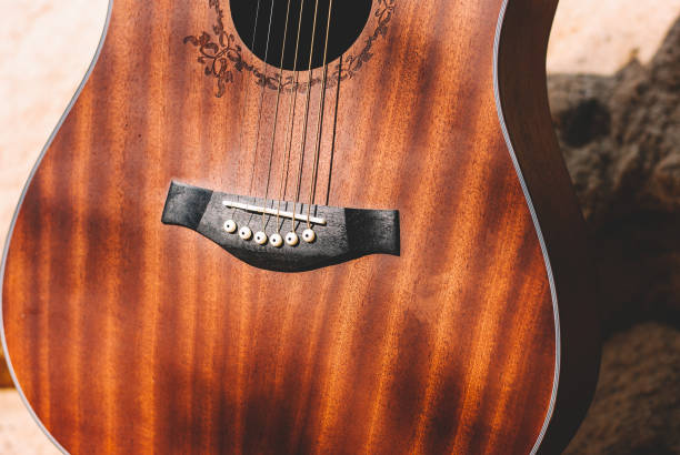 istock Mahogany Wood Guitar 1179108795