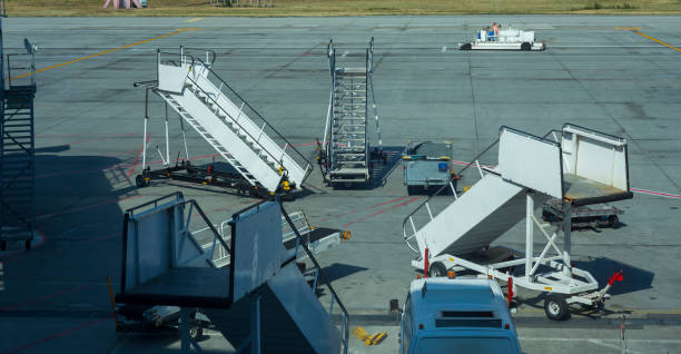 istock ladder and transport services for airport 1179111056