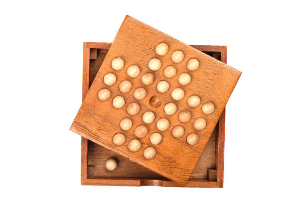 istock Board game Madagascar checkers on a white background. 1179111657