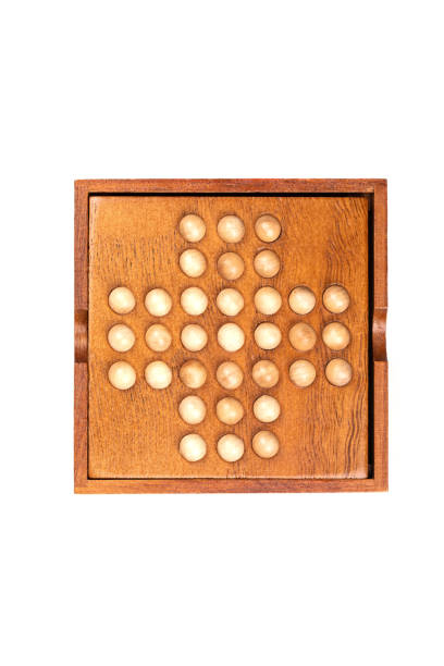 istock Set for playing Madagascar checkers over a white background. 1179111704