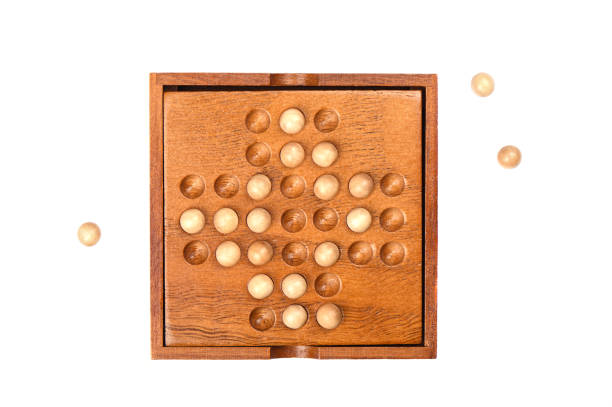 istock Board game Madagascar checkers on a white background. 1179111767