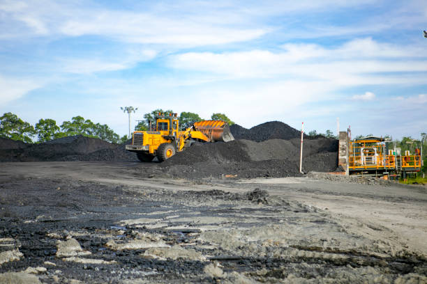 istock coal mining production at one of the open fields 1179113260
