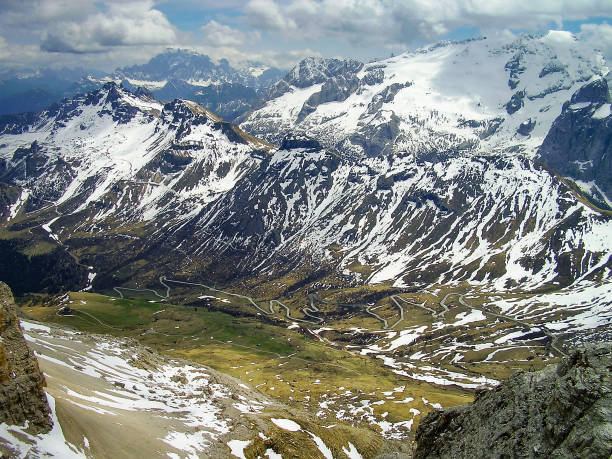 istock View on Marmolada glacier in Dolomites, Italy 1179116558