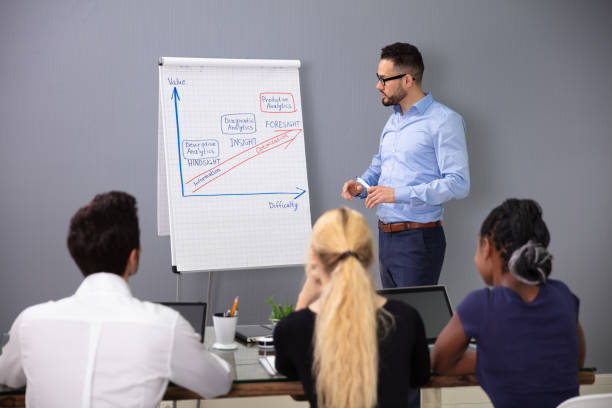 istock Businessman Giving Presenting At Conference In Office 1179124686