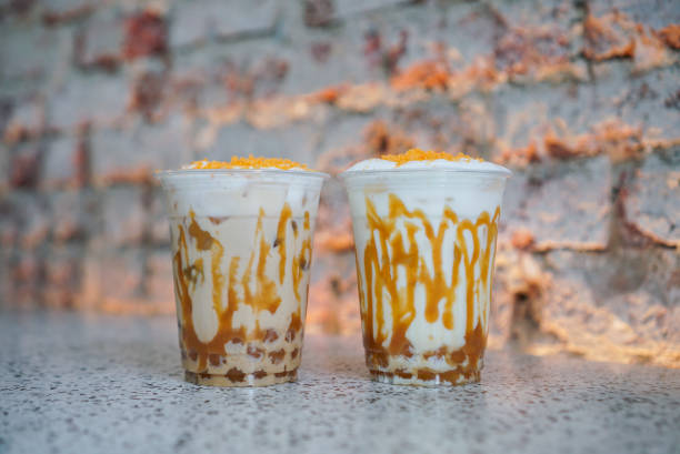 istock Salted Egg Fresh Milk & Milk Tea. 1179125173