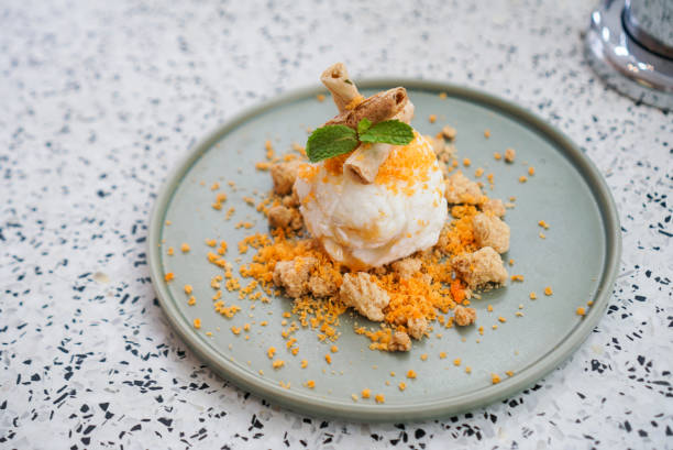 Salted Egg ice cream.