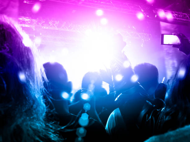 istock Filming concert on smart phone 1179125337