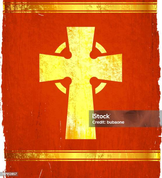 Viking Krzyż Na Tle Royaltyfree - Stockowe grafiki wektorowe i więcej obrazów Krzyż celtycki - Krzyż celtycki, Bejca, Bez ludzi