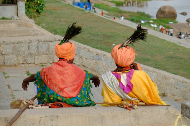 istock monk pilgrimages Hampi 1179128680