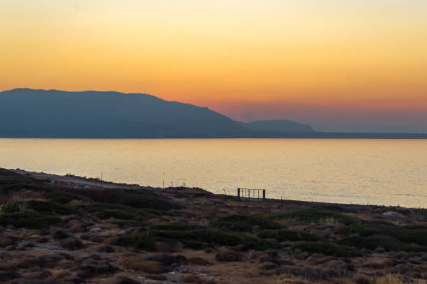 istock Sunset on the sea near 1179133616