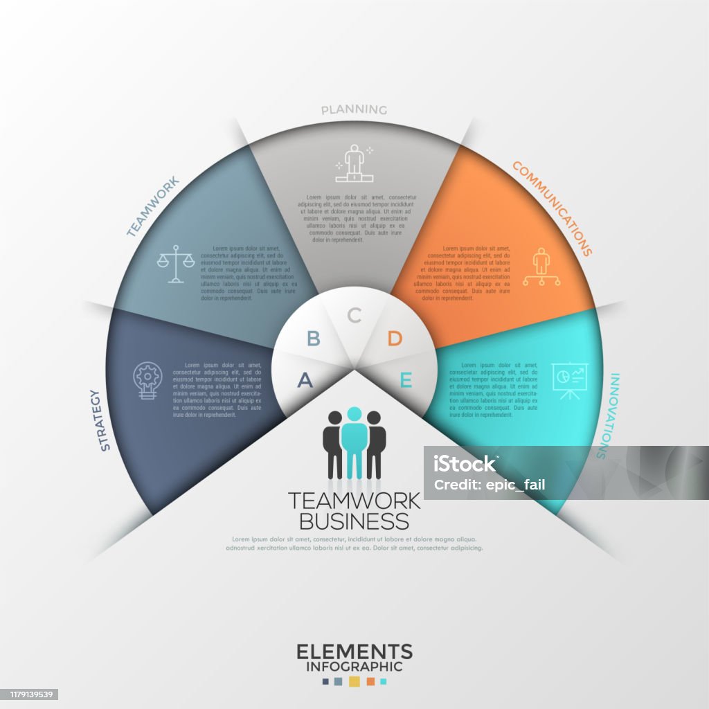 Șablon de design infografic creativ - vector de stoc Infografic fără redevențe Șablon de design infografic creativ - vector de stoc Infografic fără redevențe