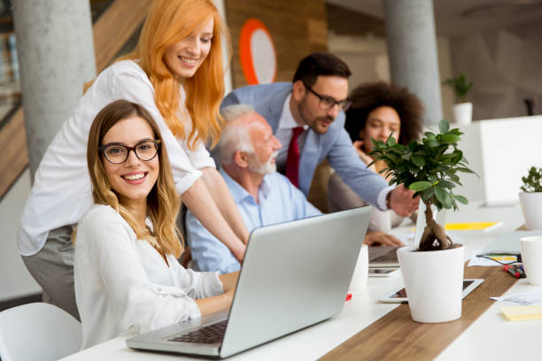 istock Businesspeople working in team 1179140031