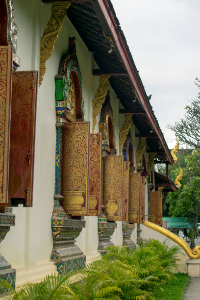 istock Details on window shutters, Wat Chiang Man, Chiang Mai, Thailand 1179141231