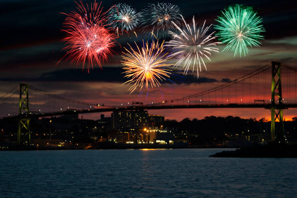 istock Fireworks celebration over Halifax, Nova Scotia, Canada 1179142631