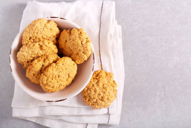 istock Pumpkin oatmeal cookies 1179145178
