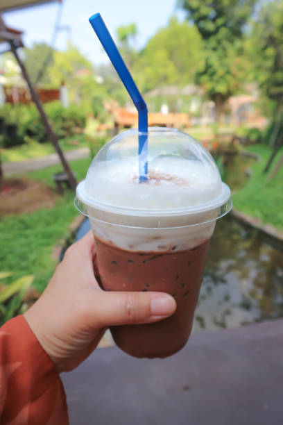 istock iced chocolate or iced cocoa, mocha 1179146831