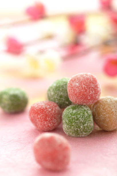 istock Colorful Japanese traditional sweets 1179151752