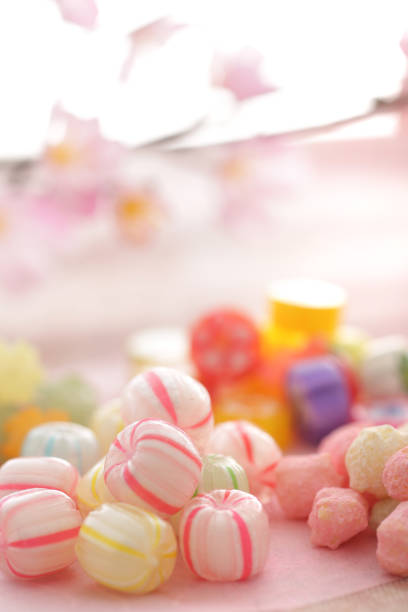istock Colorful Japanese traditional sweets 1179151886