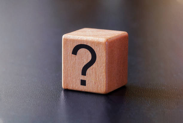 istock Question mark on a small wooden block 1179152625