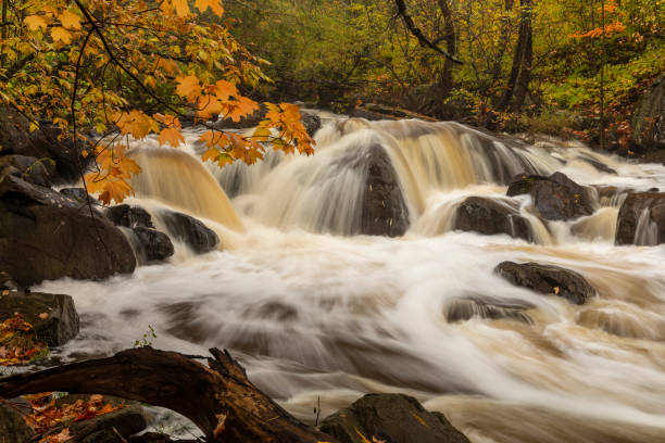 istock Miller Creek Waterfall In Autumn 1179152845