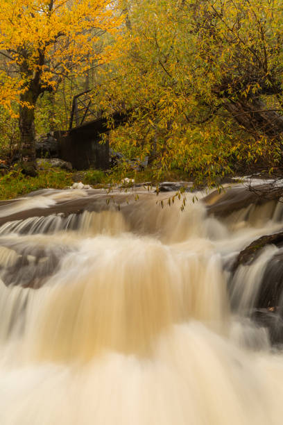 istock Miller Creek Waterfall In Autumn 1179152925
