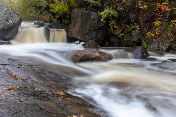istock Miller Creek Waterfall In Autumn 1179153003