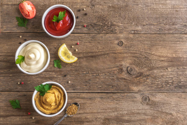 Set of sauces