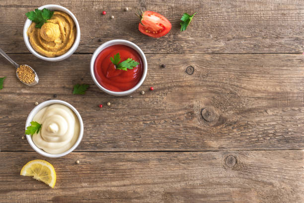 istock Set of sauces 1179156181