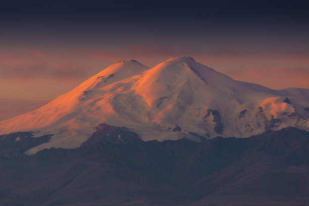 istock Mountain autumn. Elbrus Bermamyt plateau, sunset 1179167762