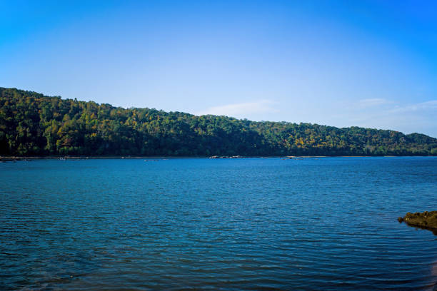 istock Susquehanna River on a sunny fall day. 1179172395