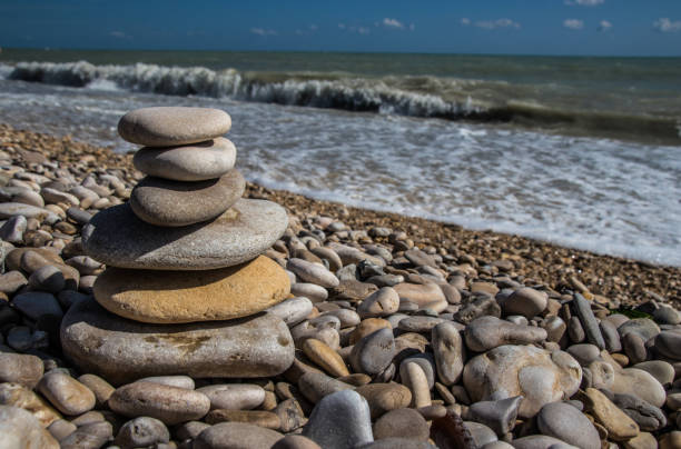 istock Stones by the sea 1179172514