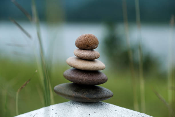 istock Zen of life, Zen stone 1179176345