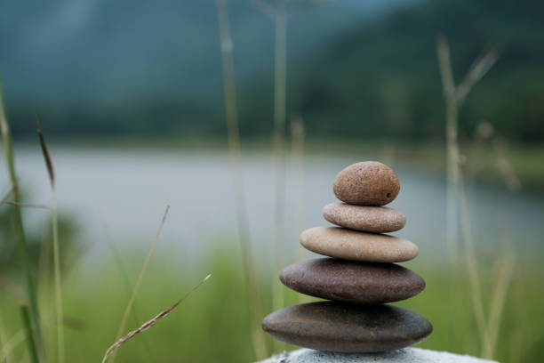 istock Zen of life, Zen stone 1179176396