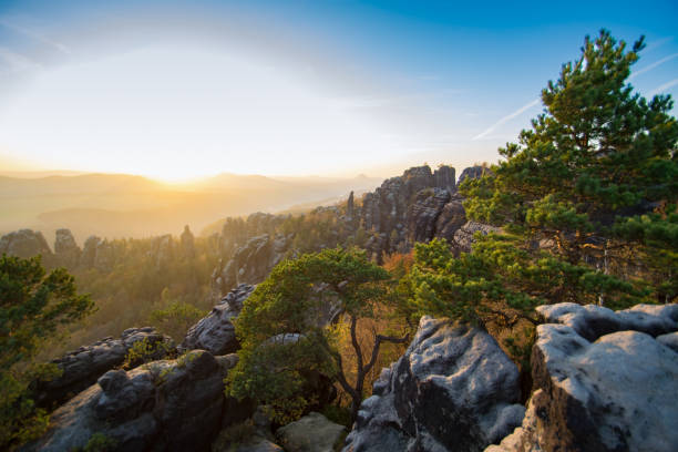 istock Autumn mood at Saxon Switzerland 1179180843