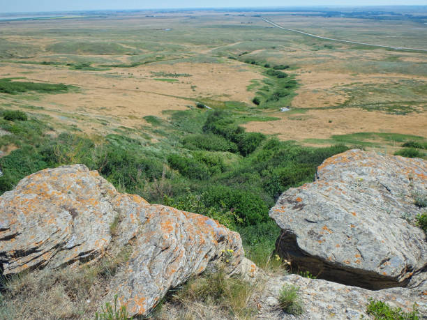 istock the buffalo jump world in canada 1179183346