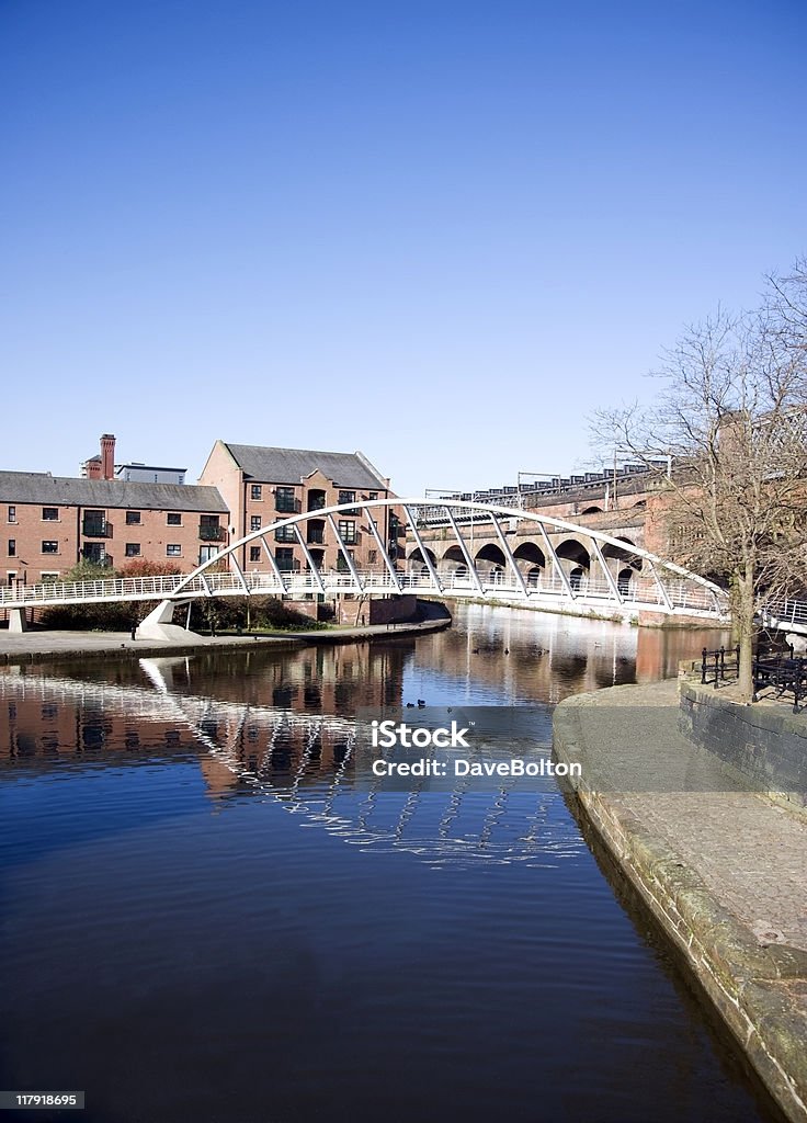 Millennium Bridge - Foto de stock de Manchester - Grande Manchester royalty-free