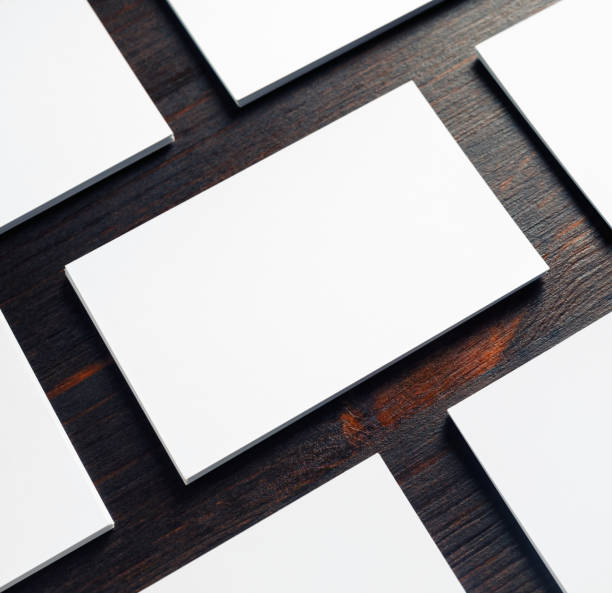 istock Blank business cards 1179187923