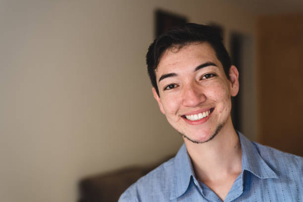 istock Portrait of a smiling young man 1179190426