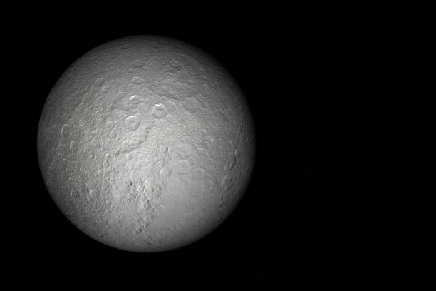 istock Rhea - Moon of Saturn 1179199900