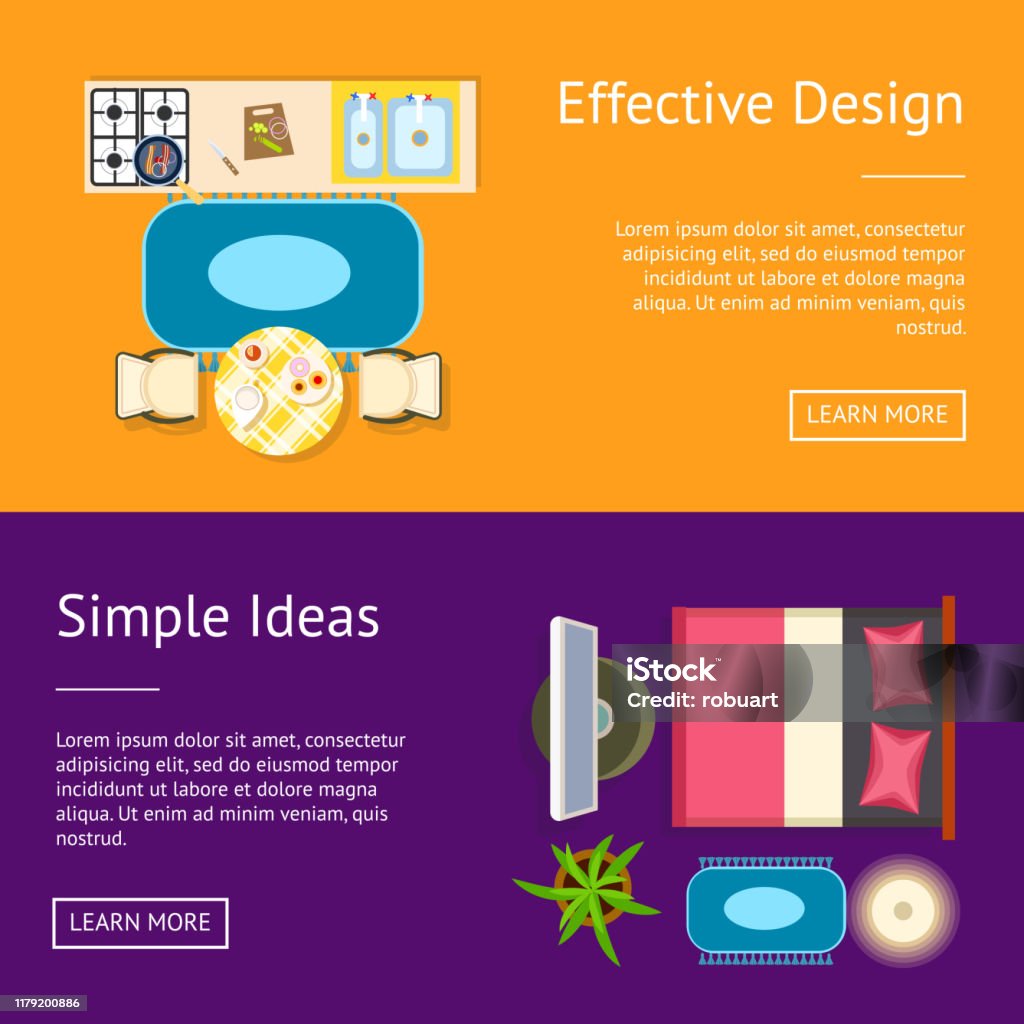 Simple Effective Effective Design Simple Ideas Vector Illustration Stock Illustration ...