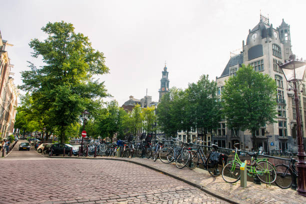 istock City street during summertime in Amsterdam, Netherlands 1179201521